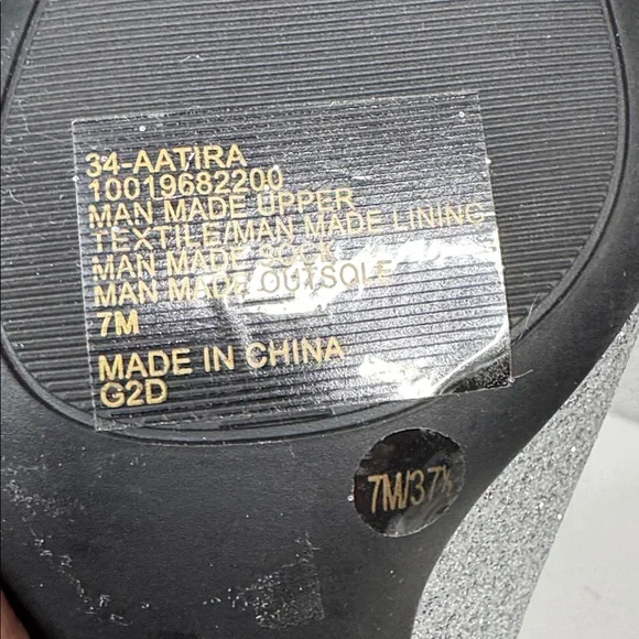 ON 34TH AATIRA TULIP GLITTER BOOTIES SILVER KITTEN HEEL POINTED TOE SIZE 7 *NIB* - Picture 15 of 15